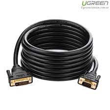 Cáp chuyển đổi DVI 24+5 sang VGA dài 1,5m Ugreen 11617 chính hãng