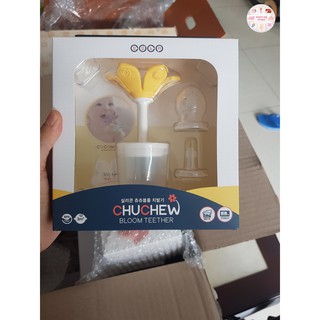 Đồ gặm nướu 4-trong-1 hình chậu hoa COCONORY Chuchew Bloom Teether, Hàn Quốc