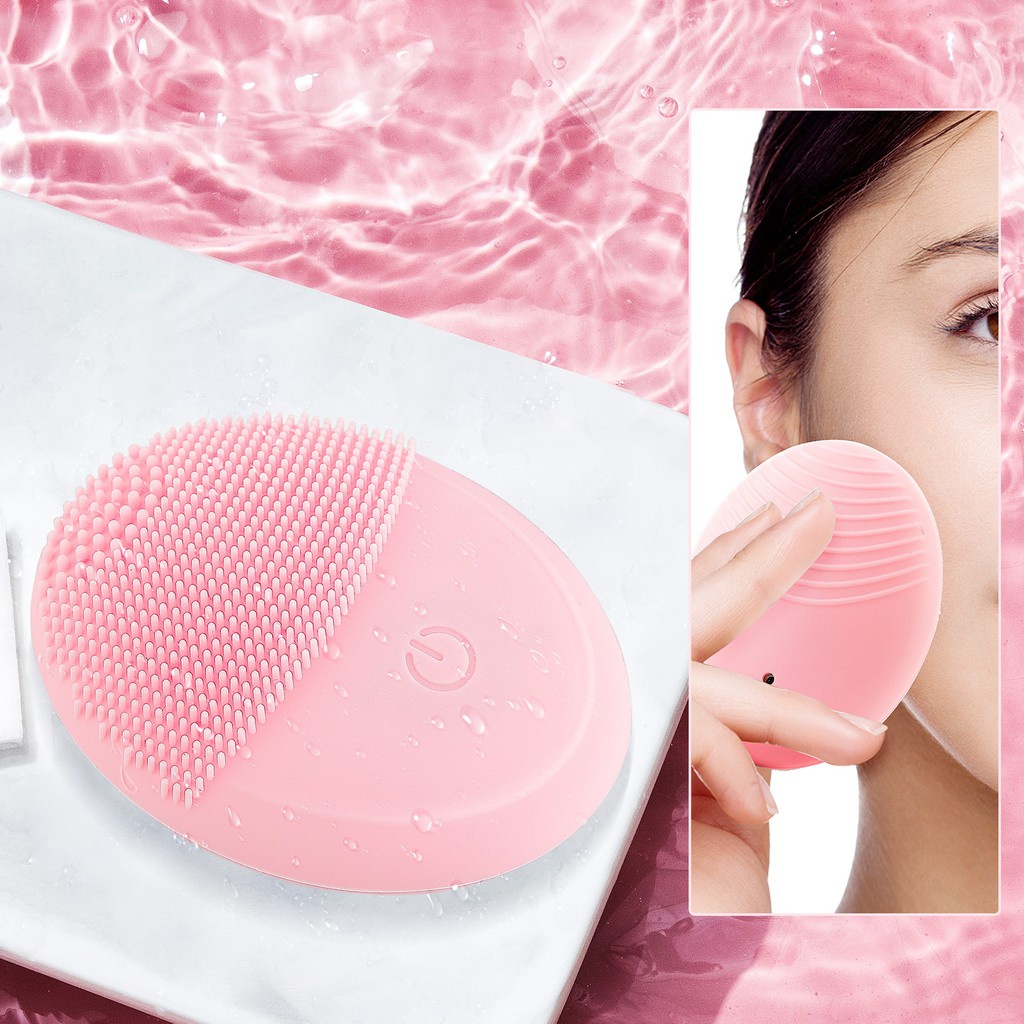 Máy rửa mặt mini FOREVERLILY bằng silicone chất lượng cao