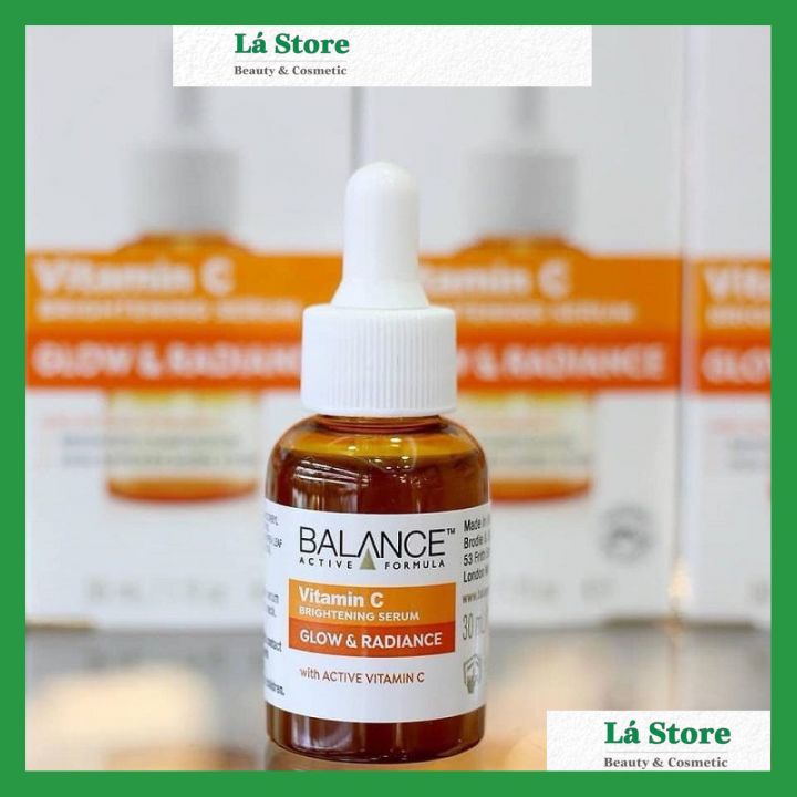 Serum Balance Vitamin C Brightening Serum Glow &amp; Radiance - Tinh Chất Balance VitaminC 30ml