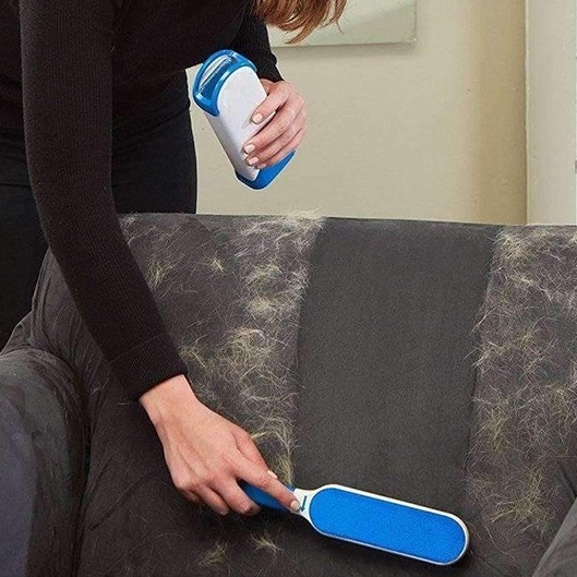 Bàn Chải Vệ Sinh - Cây Phủi Hút Bụi Tĩnh Điện - Hiệu Quả hút Bụi - Lông Thú Cưng - Tóc Rụng - Làm Sạch Sofa Cực Nhanh