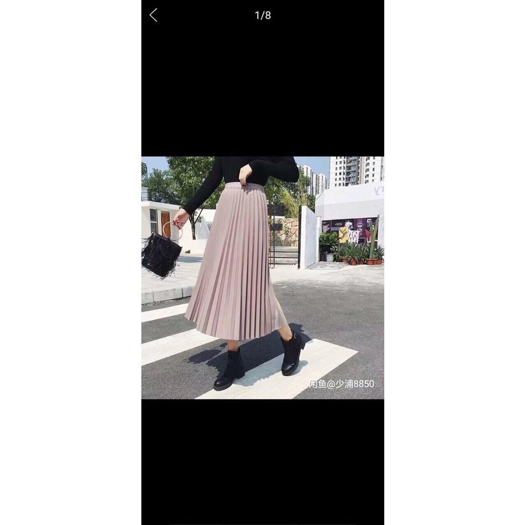 Chân váy nhũ xếp ly | BigBuy360 - bigbuy360.vn