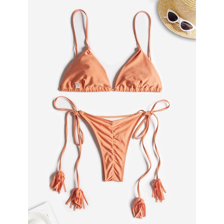 Bộ Đồ Bơi Bikini Phong Cách Brazil Quyến Rũ Thời Trang Mùa Hè Hàng Mới Dành Cho Nữ 2022