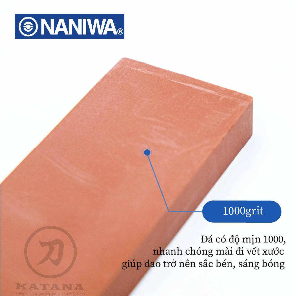 Đá mài trung Naniwa Nhật Bản #1000 DELUX E 510