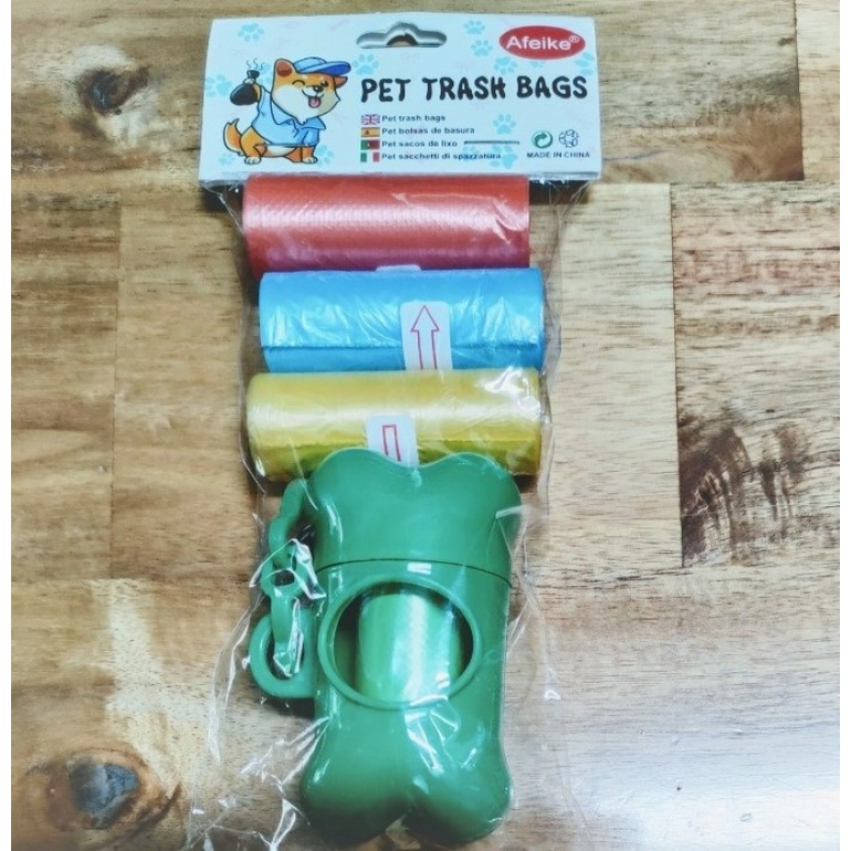 TÚI ĐỰNG PHÂN CHÓ MÈO COMBO 4 CUỘN KÈM HỘP - LOVE PETS SHOP