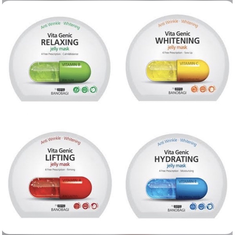 Mặt nạ Banobagi Vita Genic Mask đủ màu,Toto shop