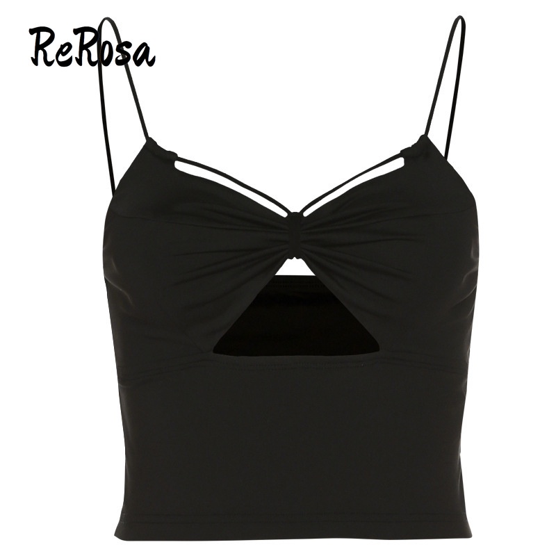 Áo Tank Top Hai Dây Màu Trơn Dáng Ôm Thời Trang Quyến Rũ Cho Nữ
