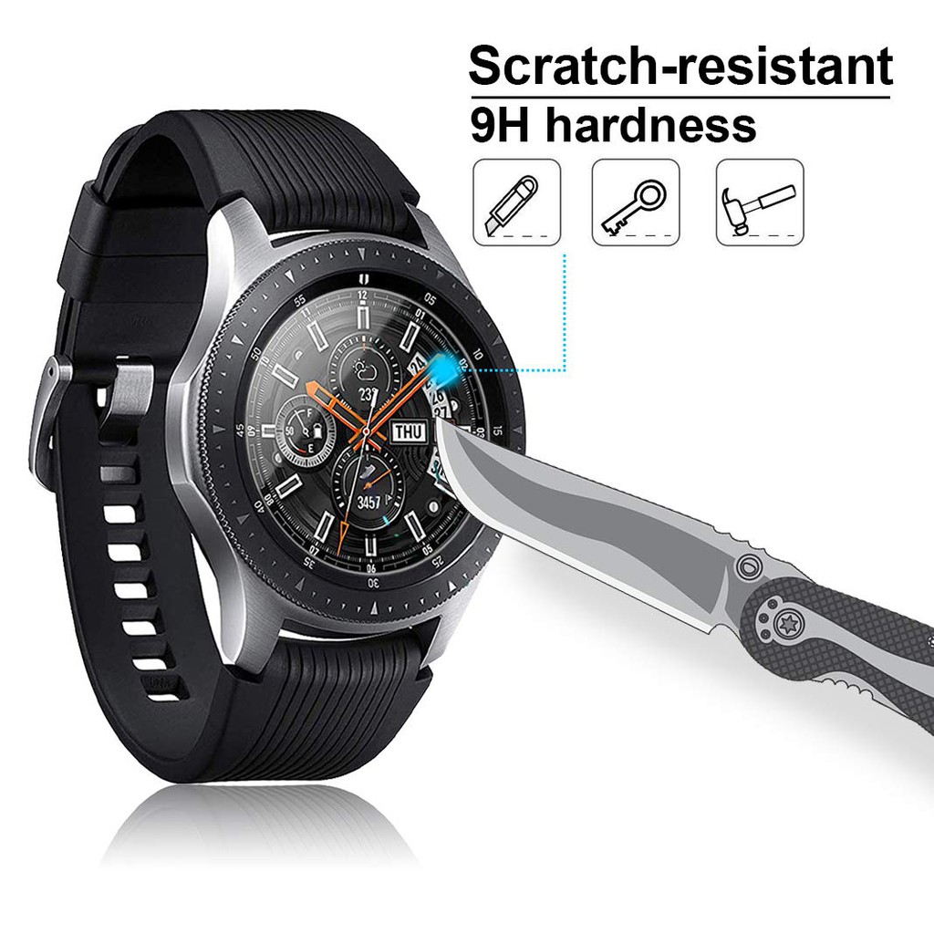 Kính cường lực bảo vệ màn hình đồng hồ thông minh Samsung Galaxy Watch
