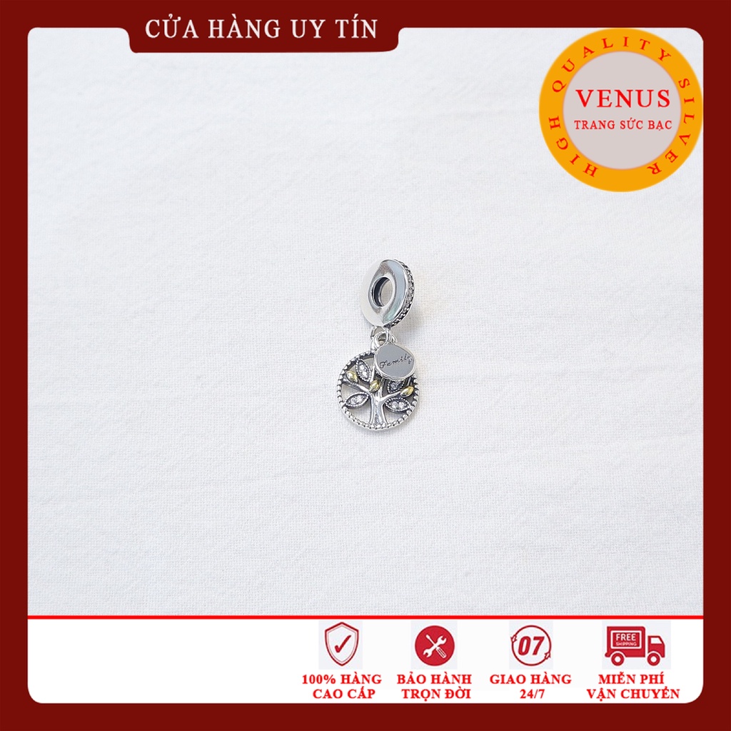 [Hàng cao cấp] Charm bạc 925- Treo cây gia đình- Mã sản phẩm VENUSTGD