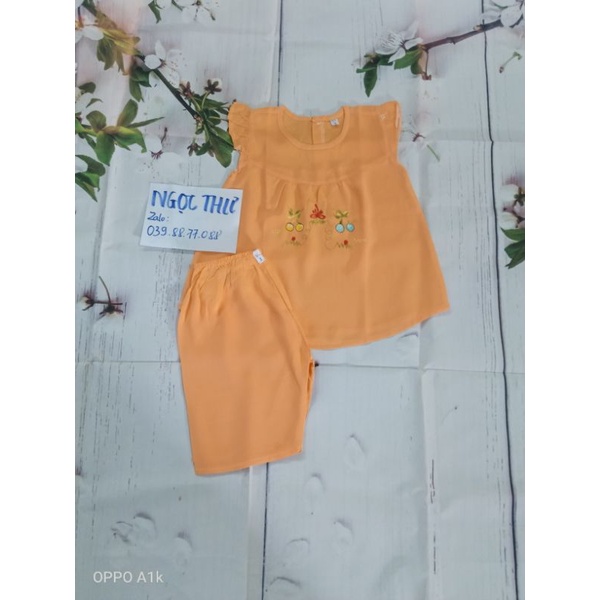Bộ tole màu quần lửng từ size1-5