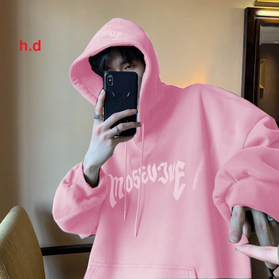 Áo nỉ hoodie Mose siêu hot , chất nỉ ngoại Form thụng cánh dơi hàng mũ 2 lớp to đẹp hình in sắc nét