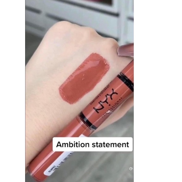 Son kem Nyx Shine Loud Vegan hai đầu