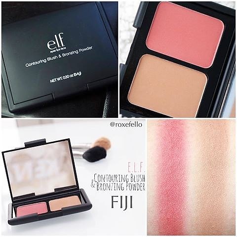 MÁ HỒNG & TẠO KHỐI e.l.f CONTOURING BLUSH & BRONZING POWDER