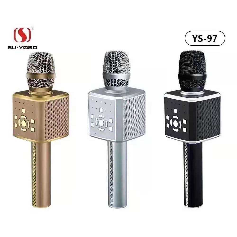 Mic YS97 Micro karaoke kiêm loa bluetooth YS97 phiên bản nâng cấp mic YS95 và mic YS92 Chính hãng có chế độ antu-tune