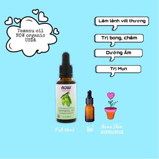 [ Hàng Sẵn ] Dầu Dưỡng Da TAMANU OIL lọ chiết 10ml
