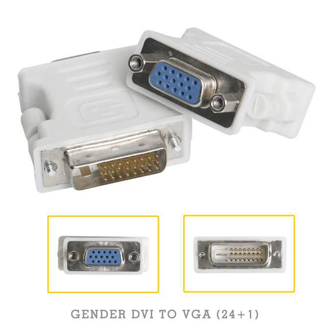 Đầu Chuyển Đổi H2O "Pqd-043 Gender Dvi Sang Vga 24 + 1 / Connector Dvi 24 + 1 | WebRaoVat - webraovat.net.vn