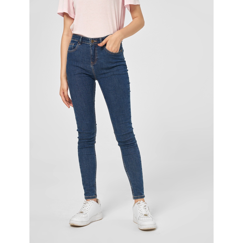 Quần jeans nữ 6BJ20A001 Canifa