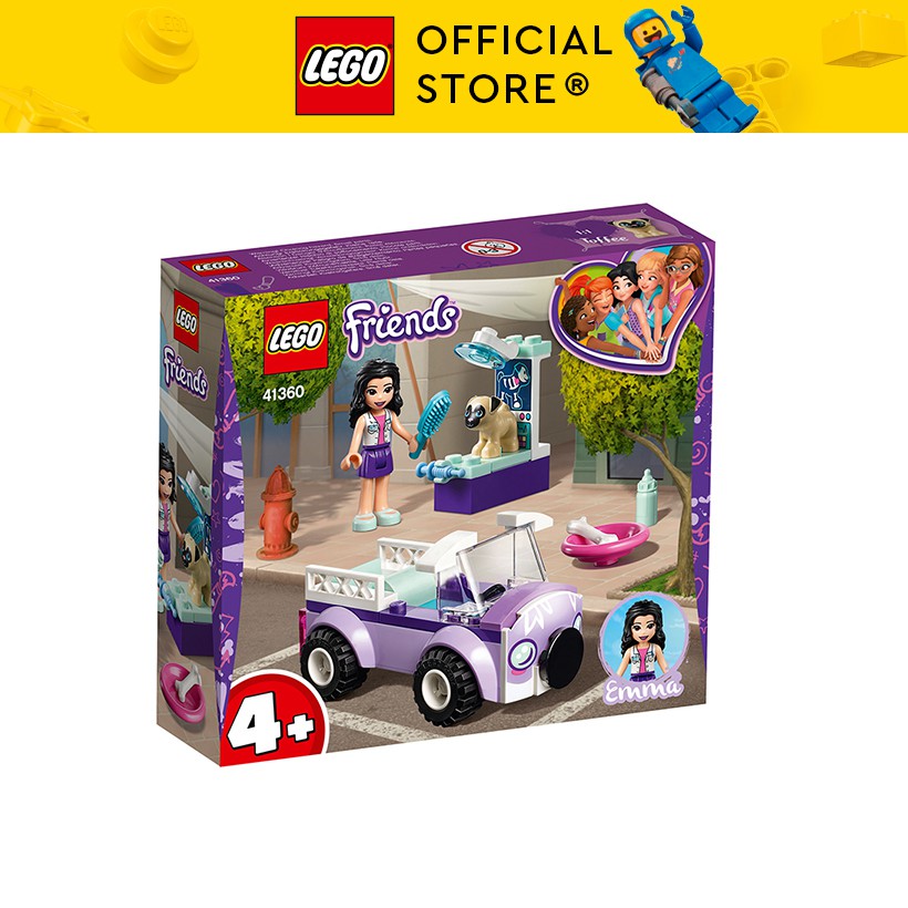 LEGO FRIENDS 41360 Phòng Khám Thú Y Lưu Động Của Emma ( 50 Chi tiết)