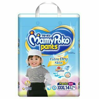 Tả quần mamypoko gái XXXL14 miếng