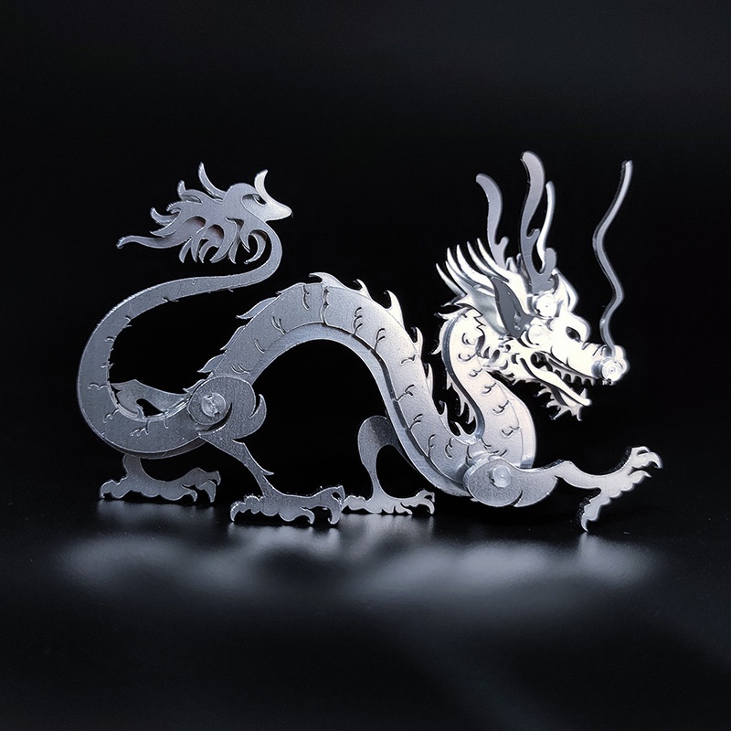 Đồ Chơi Mô Hình Kim Loại 3D Bằng Ốc Vít Con Rồng