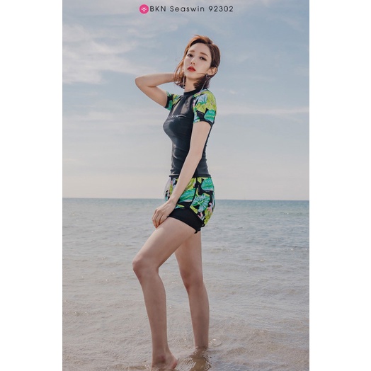 Bikini cộc tay quần đùi SIÊU KÍN ĐÁO, năng động, trẻ trung, tôn dáng