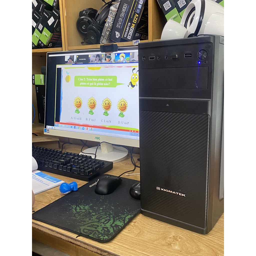 Cây máy tính mới 100% đời mới giá sốc nhiệt luôn Asus H410/i3 10105 /8GB | BigBuy360 - bigbuy360.vn