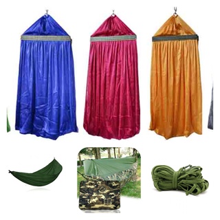 Võng lưới, võng dù quân đội, cỡ lớn 2 lớp, siêu bền, siêu mát, không bị lật.