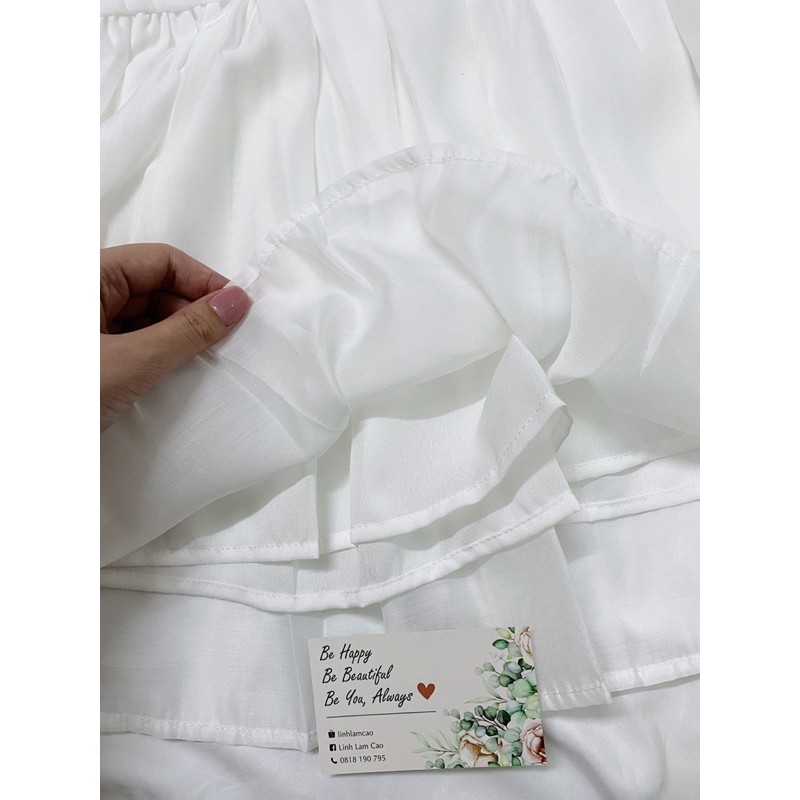[ẢNH THẬT+VIDEO] Áo Babydoll Voan Bồng Ullzzang Tay Dài