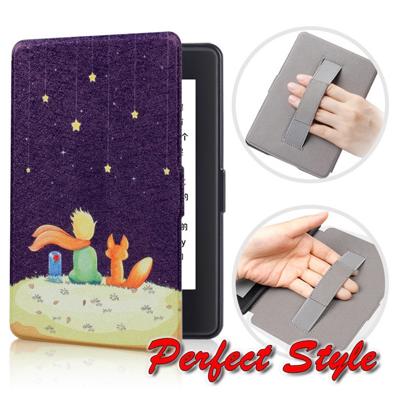 Bao da Kindle Paperwhite 1/2/3/4 có đai xỏ ngón - Kindle Paperwhite Gen 4