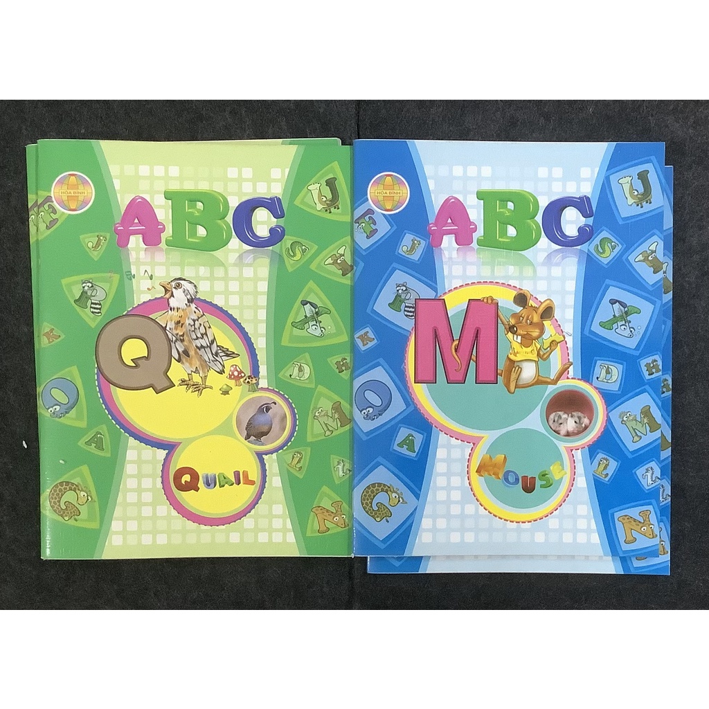 Vở ABC Hòa Bình 4 ôli - 96 trang giấy dày