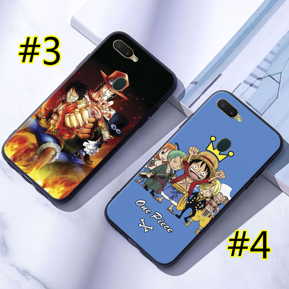 Ốp điện thoại mềm hoạt hình One Piece cho Oppo A3 A3S A5 A5S A7 A12 A12E