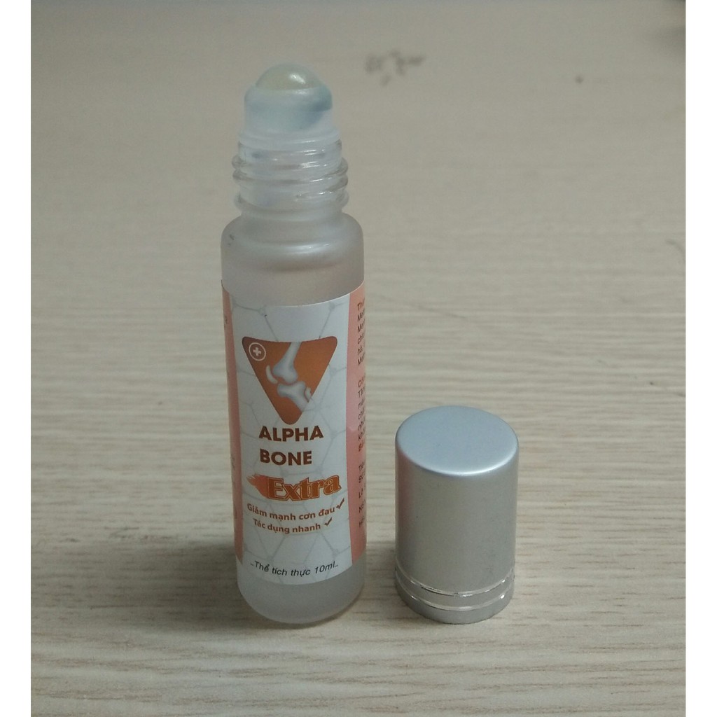 DẦU NÓNG XOA BÓP ALPHABONE EXTRA - HỖ TRỢ CHỮA ĐAU NHỨC XƯƠNG KHỚP