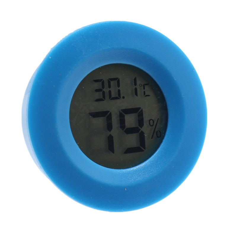 Mini digital thermometer hygrometer temperature and humidity indoor computer room LCD instrument