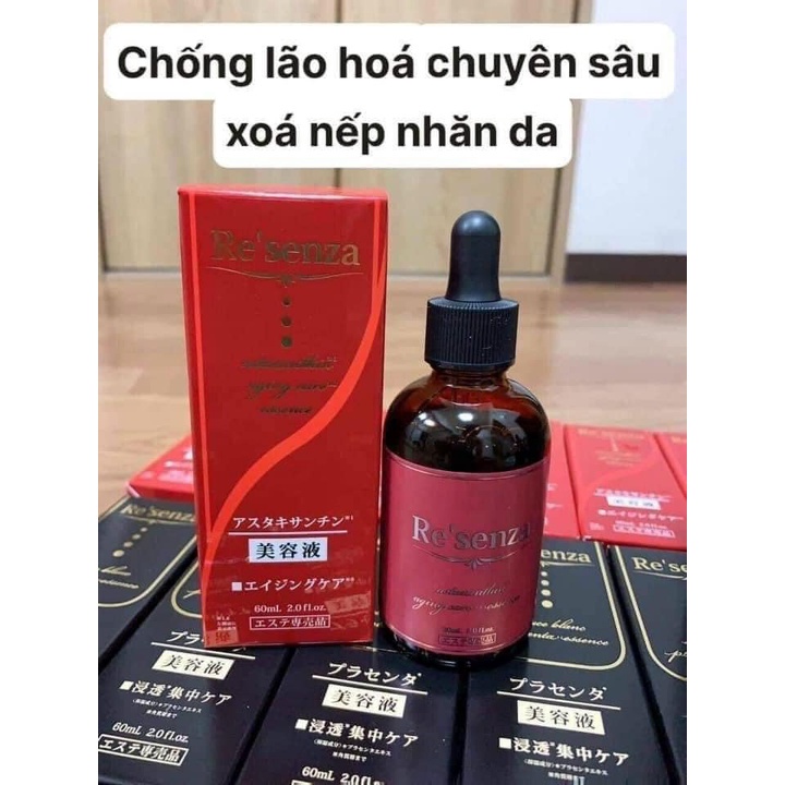 SERUM nhau thai ngựa RE'SENZA NHẬT BẢN 60ML