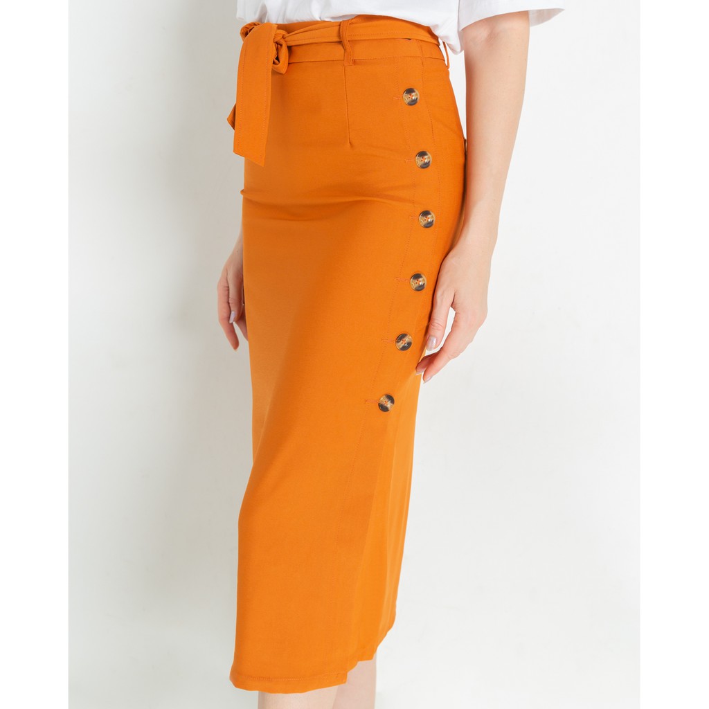 J-P Fashion Váy midi xẻ nút trẻ trung - 17004237 | BigBuy360 - bigbuy360.vn