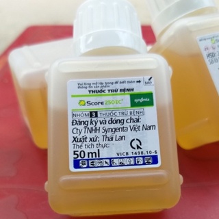 Thuốc Trừ Bệnh SCORE 250 EC (chai 50ml)