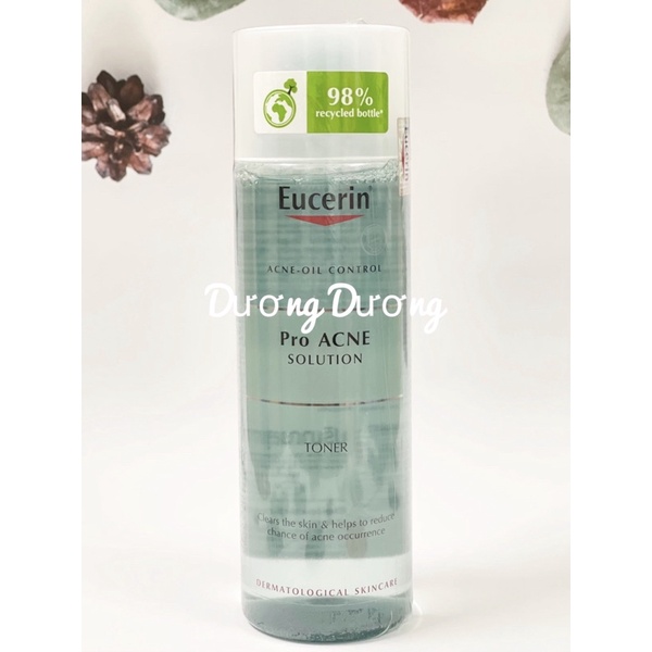 Eucerin Pro ACNE Solution Toner 200ml Nước Cân Bằng Eucerin Dành Cho Da Nhờn Mụn [Chính Hãng]