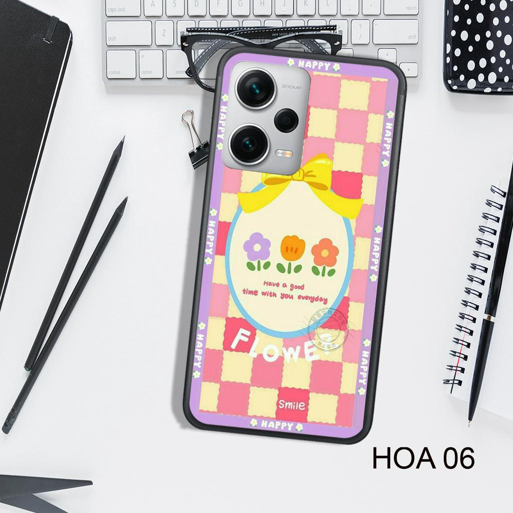 Ốp Lưng  XIAOMI REDMI NOTE 11S/11 4G - NOTE 11 5G - NOTE 11 PRO - NOTE 12 4G/5G - NOTE 12 PRO, In Hình HOA, Màu Sắc ĐẸP