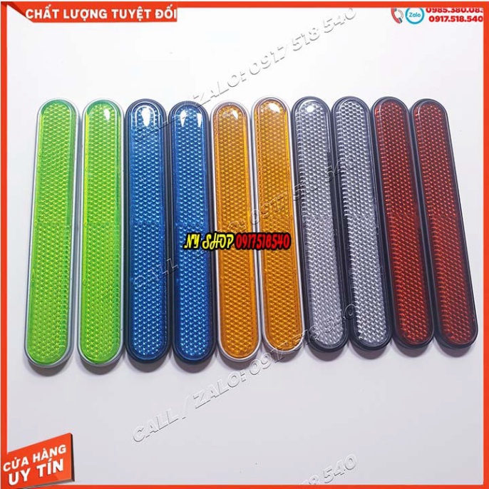 Mắt Mèo Phản Quang Dán Phuộc Xe Máy ( Giá 1 Cặp ) Ảnh thật Sp