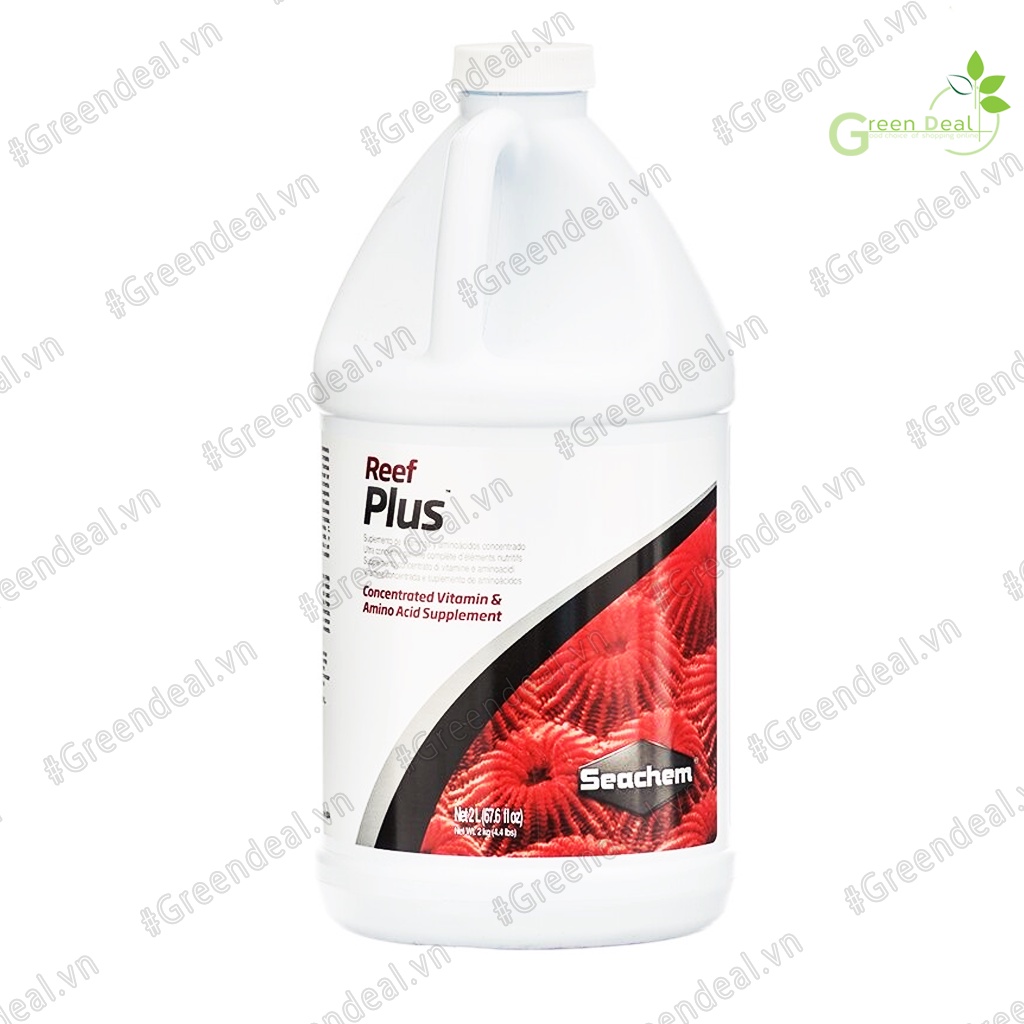 SEACHEM - Reef Plus  | Bổ sung dinh dưỡng vi lượng, Vitamin, Acid Amin... cho san hô cá biển