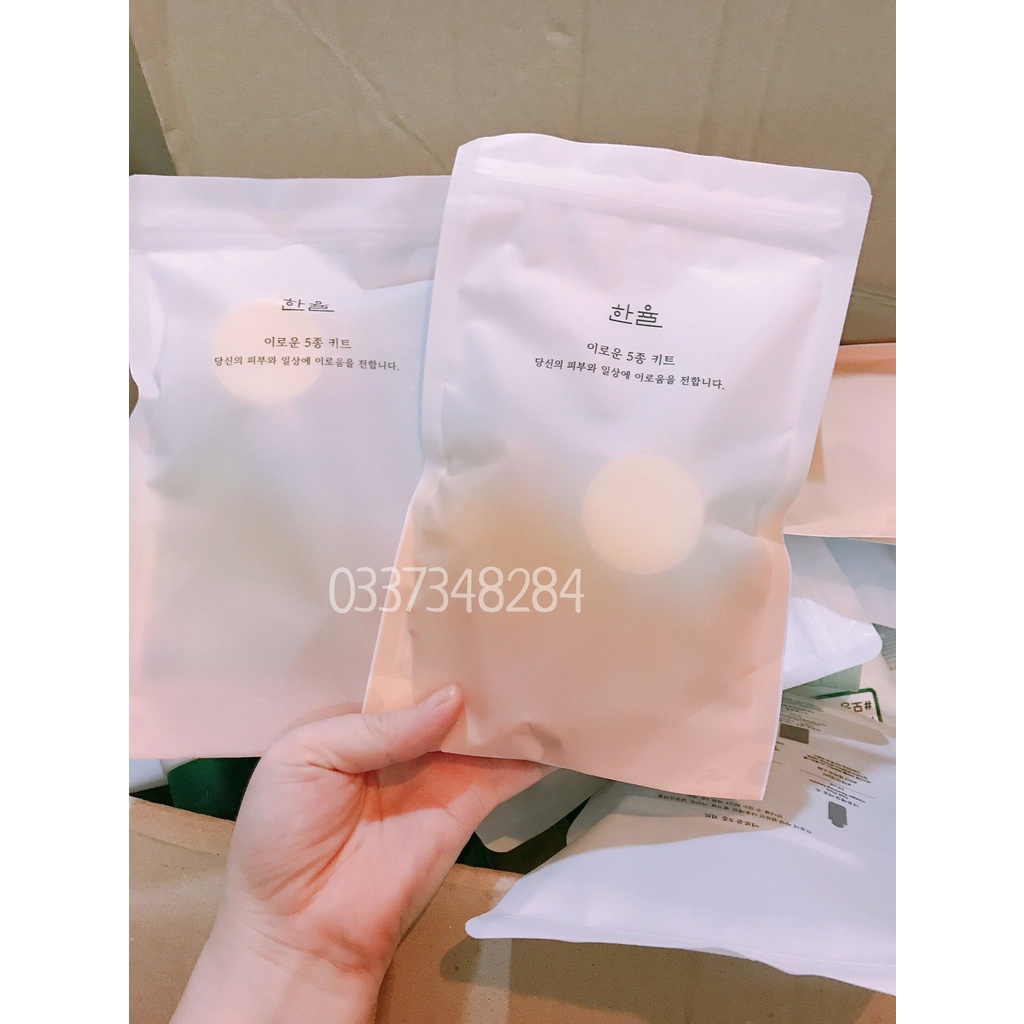 SET DƯỠNG TRẰNG DA HANYUL 5 SẢN PHẨM MINI