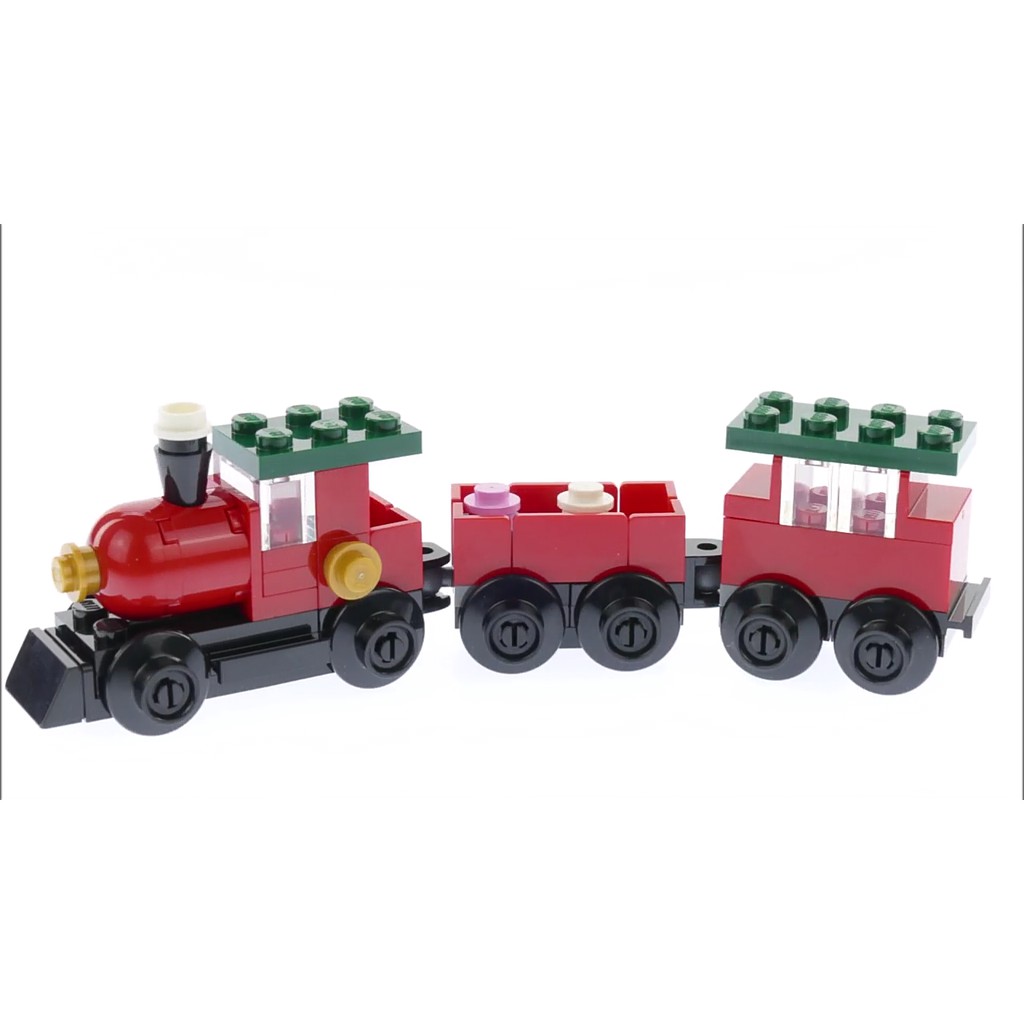 Túi lắp ráp Lego Đoàn tàu Giáng Sinh _LEGO Creator Christmas Train 30543 polybag