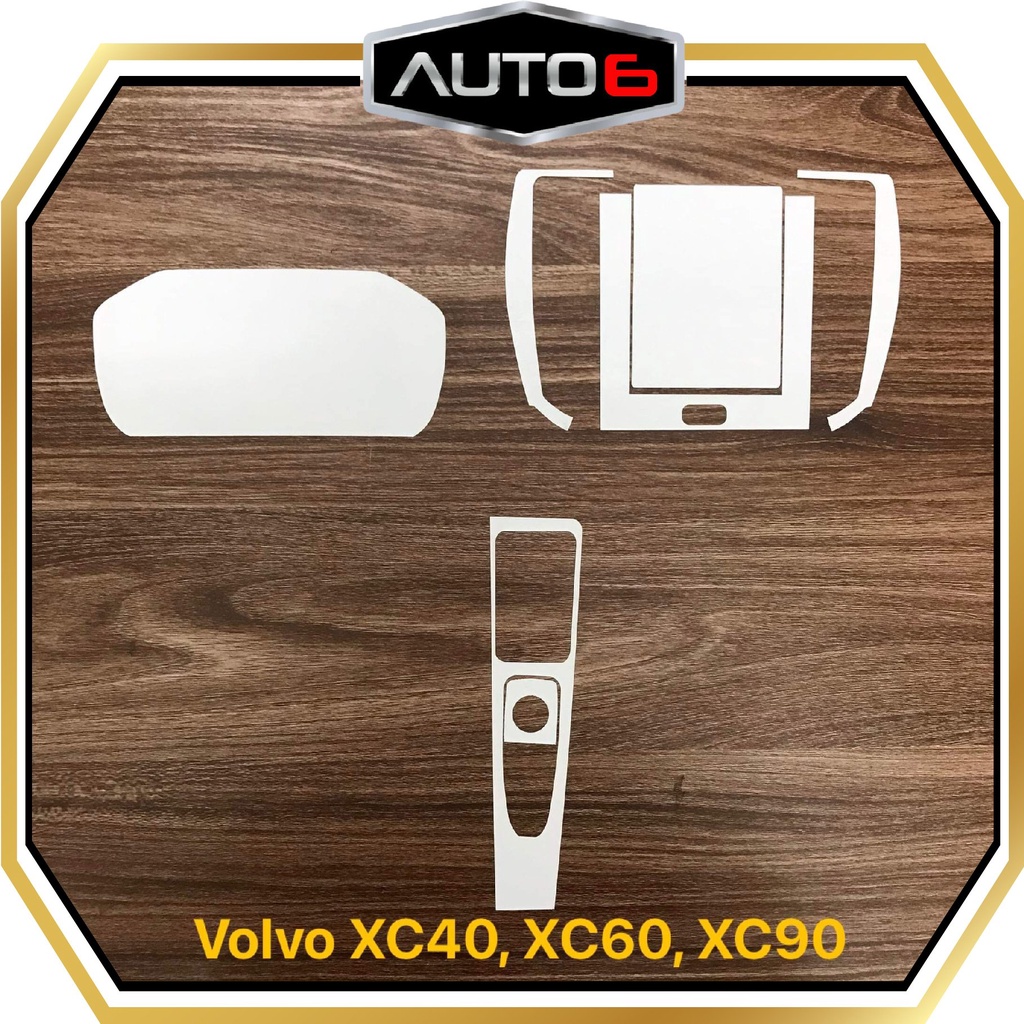 VOLVO XC60, XC90: Phim PPF bảo vệ nội thất ô tô - AUTO6&lt;Made in Việt Nam&gt;chống xước, che phủ các vết xước cũ.