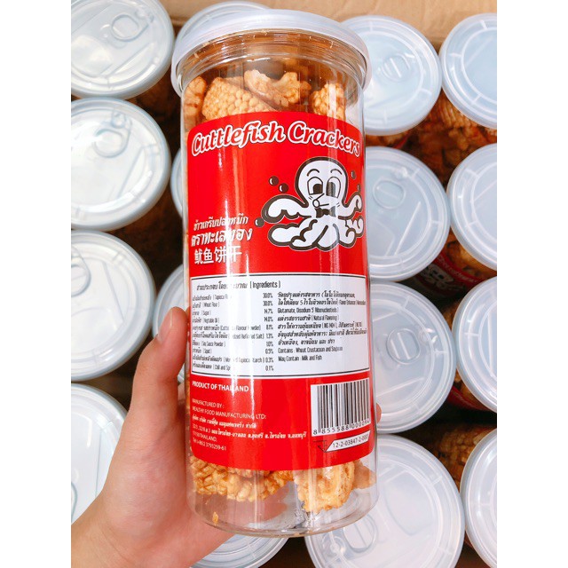 Snack Mực Thái Lan Lon 150gr | BigBuy360 - bigbuy360.vn