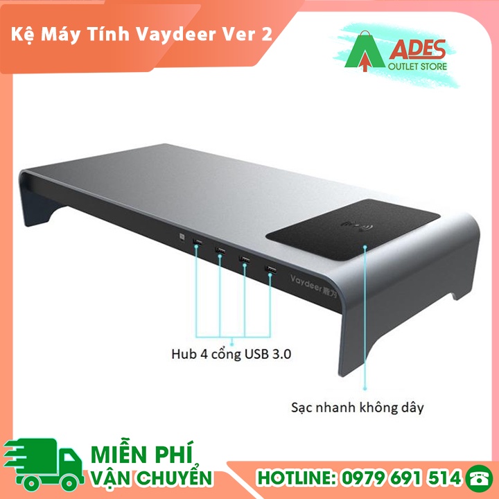 Kệ đỡ màn hình - Imac VAYDEER Vesion 2 mẫu mới - Hàng Chính Hãng