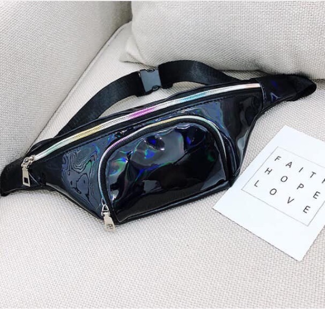 Túi da bao tử hologram | BigBuy360 - bigbuy360.vn