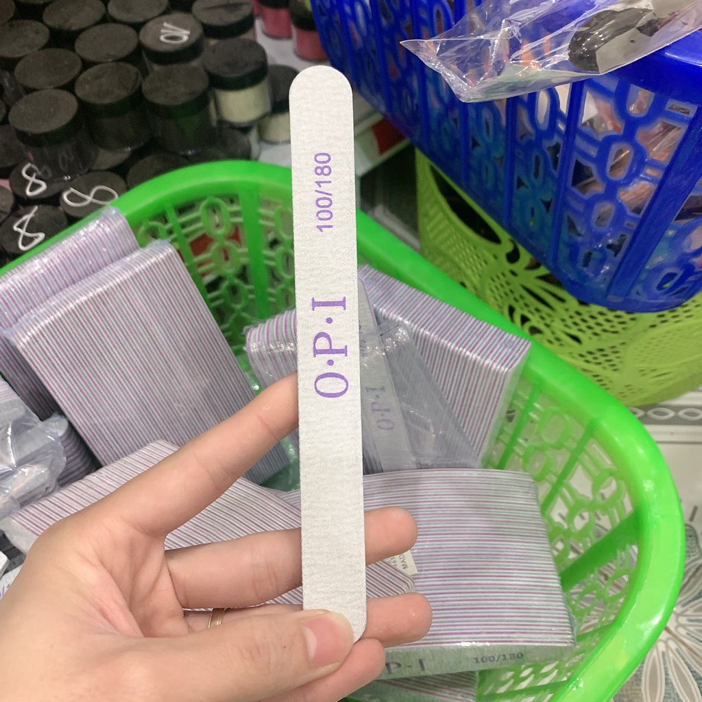 Dũa Móng Tay O-P-I 100/180 Hàng Chính Hãng - Chuyên Mi Nail