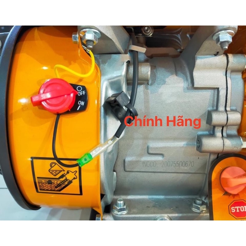 INGCO Máy bơm nước dùng xăng 7.0 HP GWP202 (Cam kết Chính Hãng 100%)