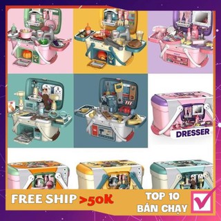 [FREESHIP-SALE SỐC] Bộ đồ chơi nấu ăn-bác sĩ-nướng BBQ Foxi-nhập vai-giáo dục hướng nghiệp-có pin-âm thanh như thật