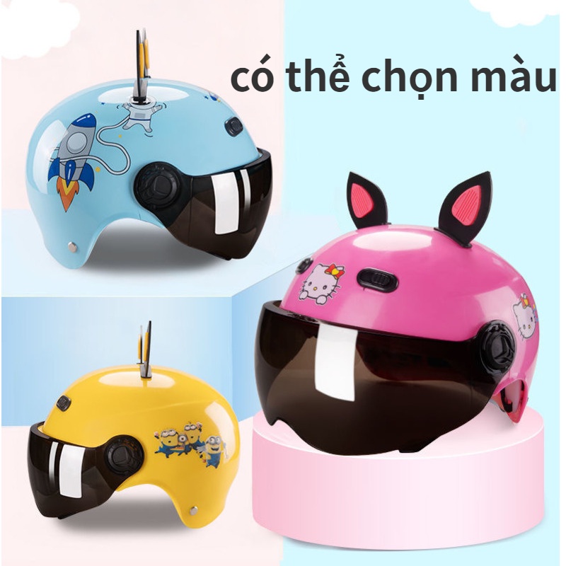 mũ bảo hiểm nón bảo hiểm cho bé mũ bảo hiểm cho bé nón bảo hiểm mũ bảo hiểm mũ bảo hiểm cho bé mũ bảo vệ đầu cho bé nón bảo hiểm cho bé Mũ Bảo Hiểm Họa Tiết Hoạt Hình Bảo Vệ An Toàn Cho Bé